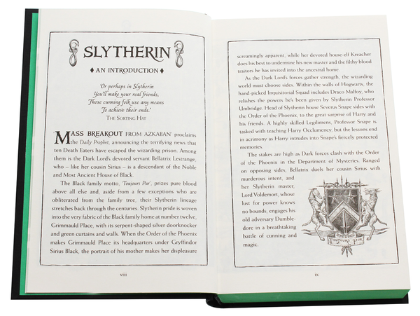 Паперова книга «Harry Potter and the Order of the Phoenix. Slytherin Edition», автор Джоан Ролінґ - фото №1