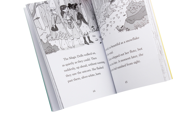 Паперова книга «Sticker Dolly Stories. Unicorn Rescue», автор Занна Девідсон - фото №1