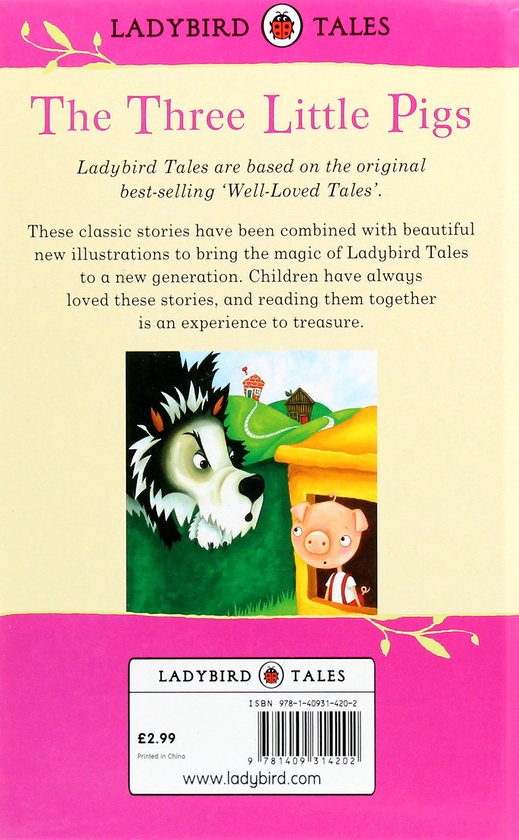 Бумажная книга «Ladybird Tales. The Three Little Pigs», автор Вера Саутгейт - фото №1
