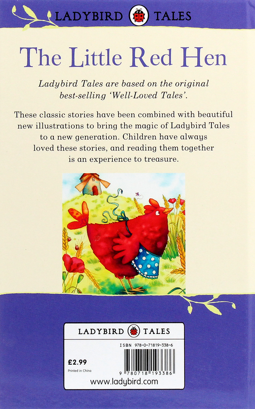 Бумажная книга «Ladybird Tales. The Little Red Hen» - фото №1