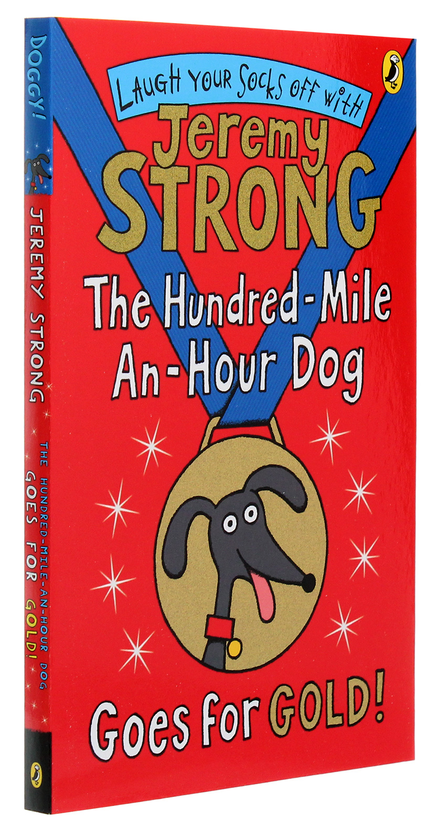 Бумажная книга «The Hundred-Mile-an-Hour Dog Goes for Gold!», автор Джереми Стронг - фото №1