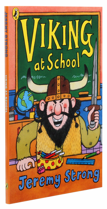 Паперова книга «Viking at School», автор Джеремі Стронг - фото №1