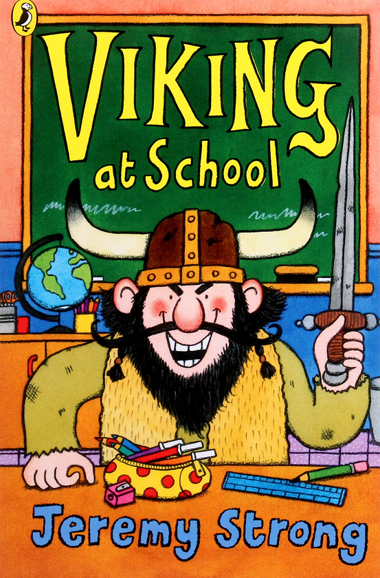 Паперова книга «Viking at School», автор Джеремі Стронг - фото №1