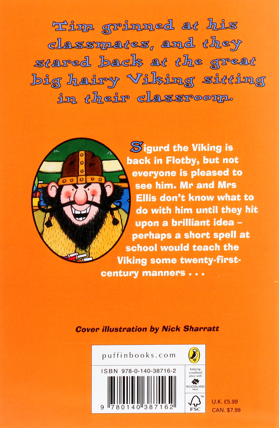 Паперова книга «Viking at School», автор Джеремі Стронг - фото №1