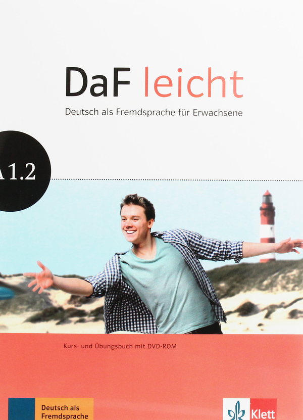 Паперова книга «DaF leicht. Kurs- und Ubungsbuch A1.2 (+DVD-Rom)» - фото №1