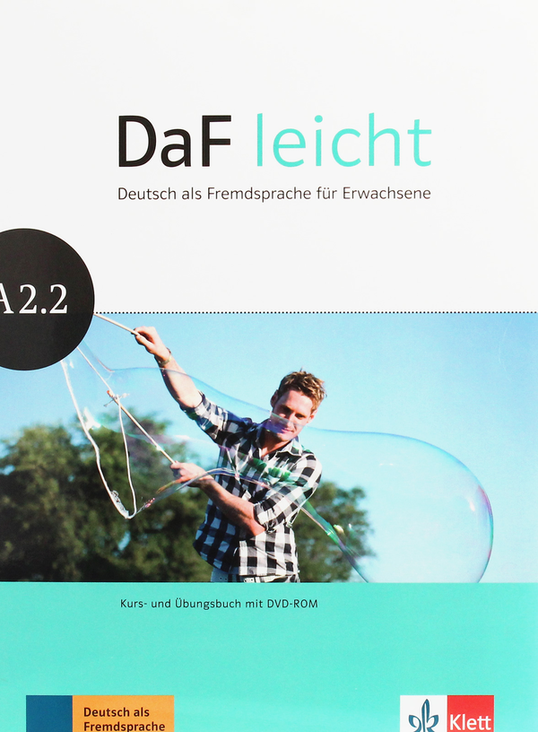 Паперова книга «DaF leicht. Kurs- und Ubungsbuch A2.2 (+ DVD-Rom)» - фото №1