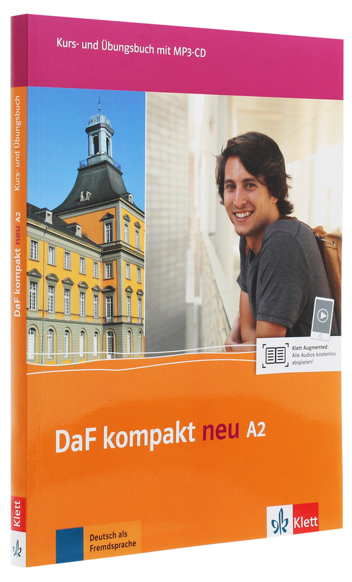 Бумажная книга «DaF kompakt neu A2. Kurs- und Ubungsbuch (+CD-Rom)» - фото №1