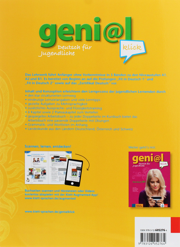 Бумажная книга «geni@l klick. Kursbuch A2.2» - фото №1