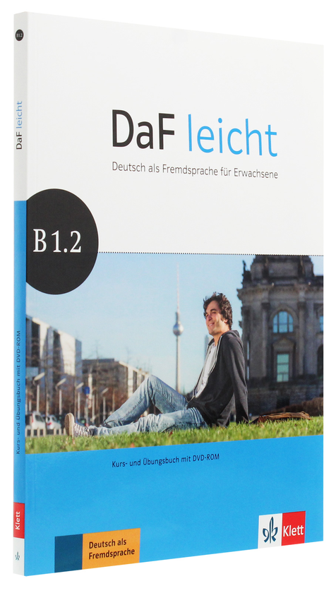 Паперова книга «DaF leicht. Kurs- und Ubungsbuch B1.2 (+ DVD-Rom)» - фото №1