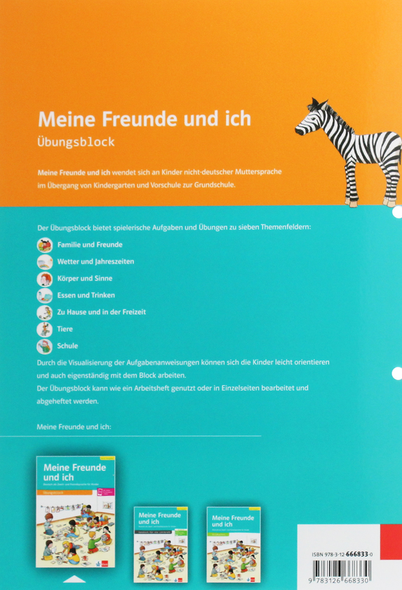 Паперова книга «Meine Freunde und ich. Ubungsblock» - фото №1