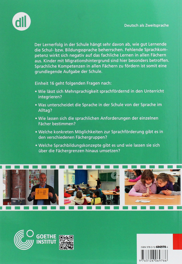 Паперова книга «DLL 16. Sprachbildung in allen Fächern. Buch (+ DVD-Rom)» - фото №1