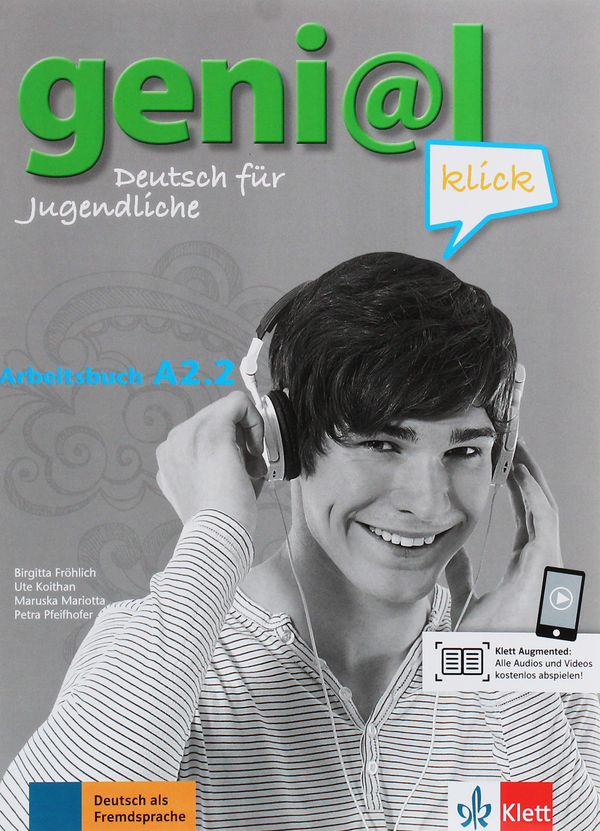 [object Object] «geni@l klick. Arbeitsbuch A2.2», автор Біргітта Фрьоліх - фото №1