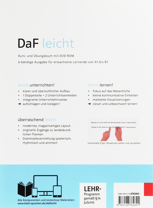 Бумажная книга «DaF leicht B1.1. Kurs- und Übungsbuch (+DVD-ROM)» - фото №1