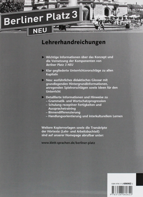 Бумажная книга «Berliner Platz 3 NEU. Deutsch im Alltag. Lehrerhandbuch», автор Сьюзан Кауфманн - фото №1