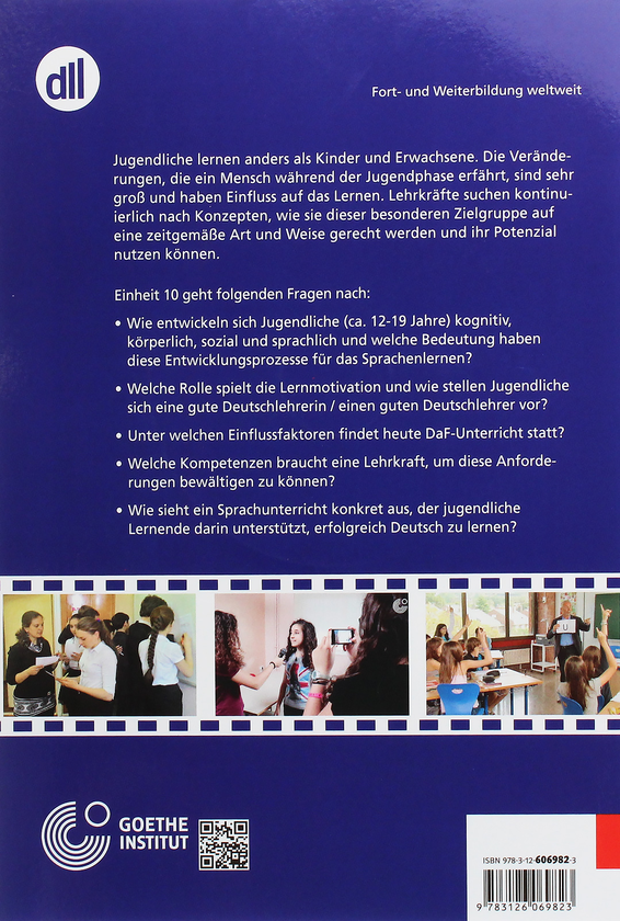 Бумажная книга «DLL 10. DaF für Jugendliche (+ DVD-Rom)» - фото №1
