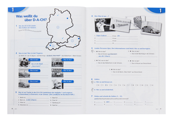 [object Object] «geni@l klick. Arbeitsbuch A1.1», авторів Маруська Маріотта, Біргітта Фрьоліх - фото №4 - мініатюра