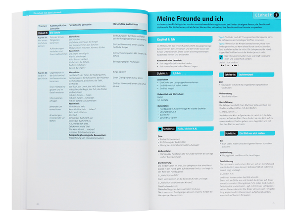 Бумажная книга «Meine Freunde und ich. Deutsch als Zweit- und Fremdsprache für Kinder. Handbuch für die Lehrkraft (+ CD-Rom)» - фото №1