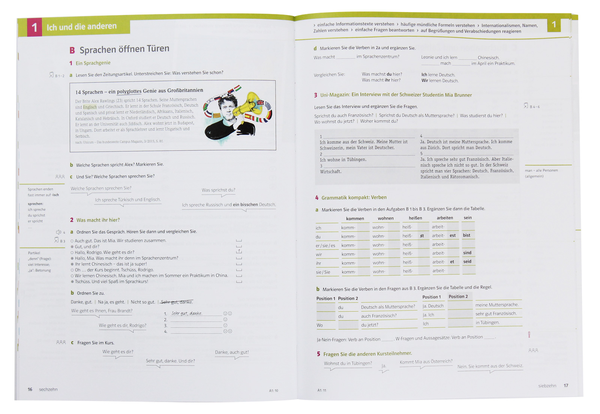 Бумажная книга «DaF kompakt neu A1-B1. Kursbuch (+CD-Rom)» - фото №1