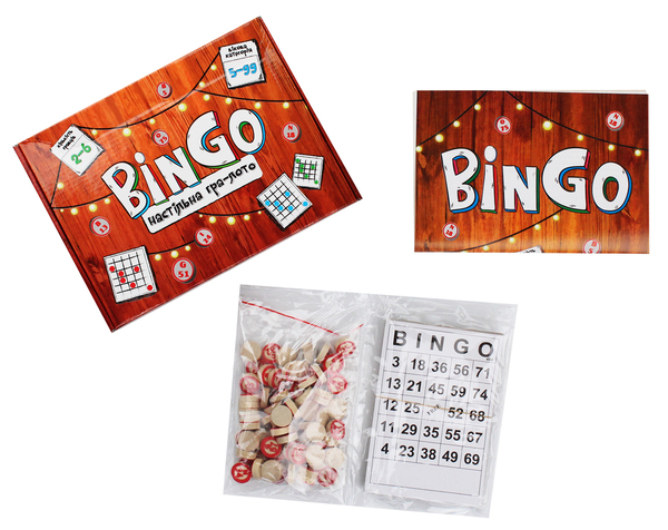  «Настольная игра Strateg BinGo (30757)», бренда Strateg - фото №1