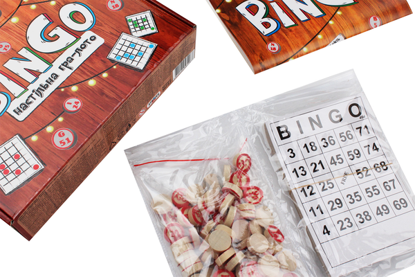  «Настольная игра Strateg BinGo (30757)», бренда Strateg - фото №1