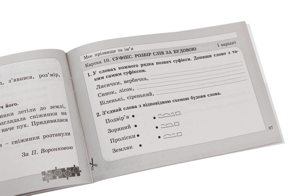 Бумажная книга «НУШ. Діагностичні картки з української мови. 3 клас», автор Лариса Шевчук - фото №1