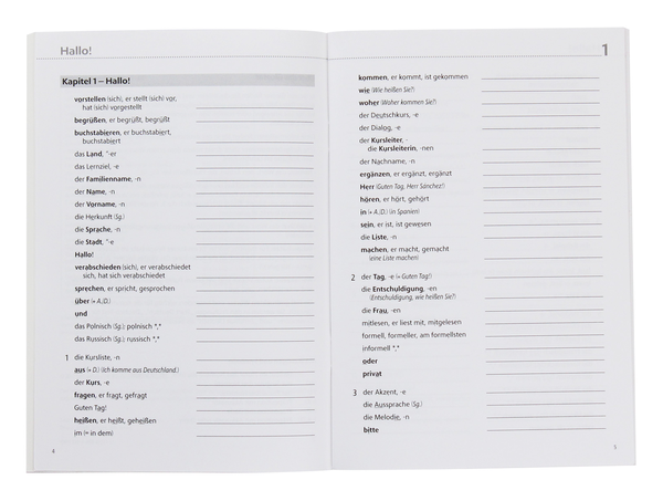 Бумажная книга «Berliner Platz 1 NEU. Deutschglossar zum Wortschatzlernen» - фото №1