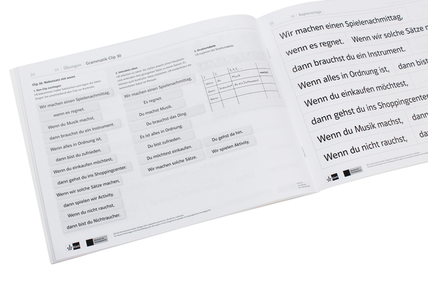 Паперова книга «DaF leicht. Grammatik-Clips A2» - фото №1