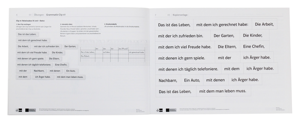 Паперова книга «DaF leicht. Grammatik-Clips B1» - фото №1