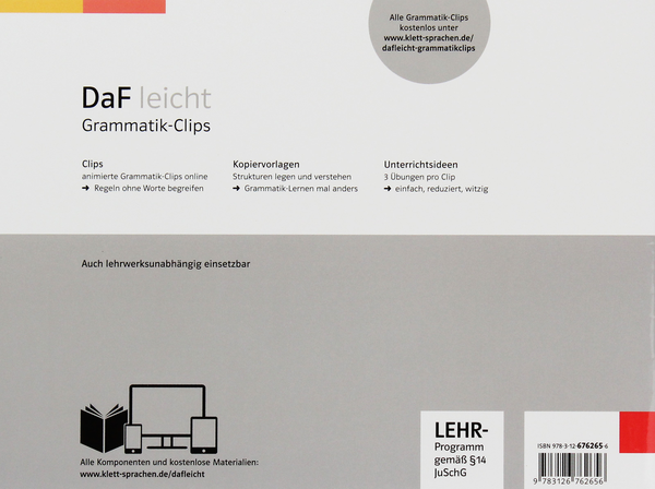 [object Object] «DaF leicht. Grammatik-Clips A1» - фото №2 - мініатюра