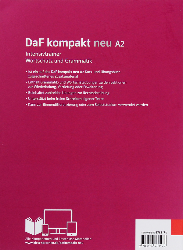 [object Object] «DaF kompakt neu A2. Wortschatz und Grammatik» - фото №2 - мініатюра