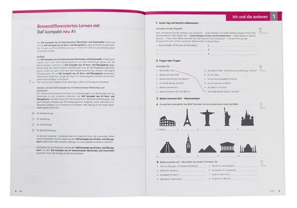 [object Object] «DaF kompakt neu A1. Wortschatz und Grammatik» - фото №3 - миниатюра