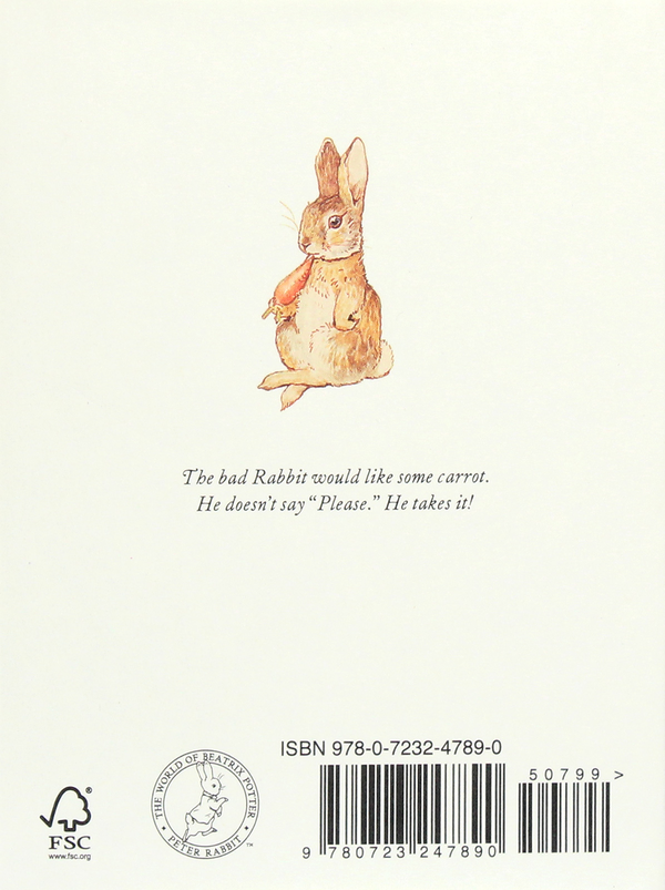Бумажная книга «The Story of A Fierce Bad Rabbit», автор Беатрис Поттер - фото №1