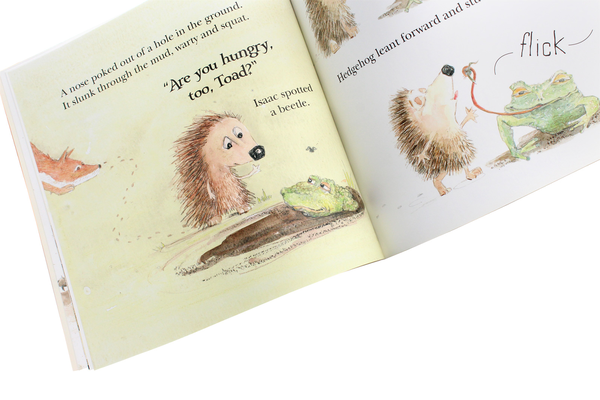 Бумажная книга «The Very Hungry Hedgehog», автор Рози Уэллсли - фото №1