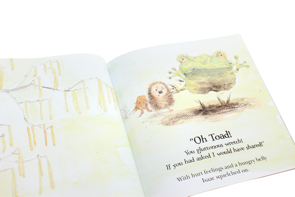 Бумажная книга «The Very Hungry Hedgehog», автор Рози Уэллсли - фото №1