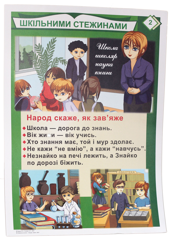Бумажная книга «Твій друг - книга. 1-4 класи. Таблиці», авторов Наталья Будная, Зоя Головко - фото №1
