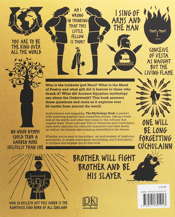 Бумажная книга «The Mythology Book» - фото №1