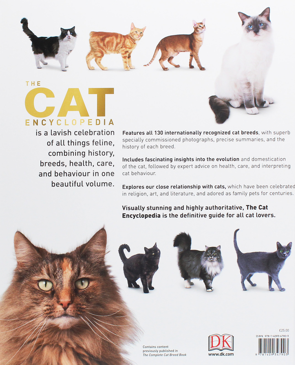 Паперова книга «The Cat Encyclopedia» - фото №1