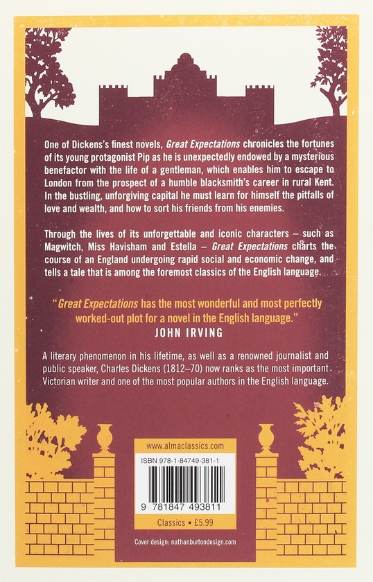 Бумажная книга «Great Expectations», автор Чарльз Диккенс - фото №1