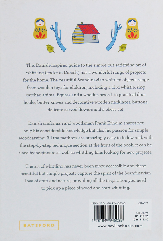 Бумажная книга «The Danish Art of Whittling», автор Френк Еггольм - фото №1