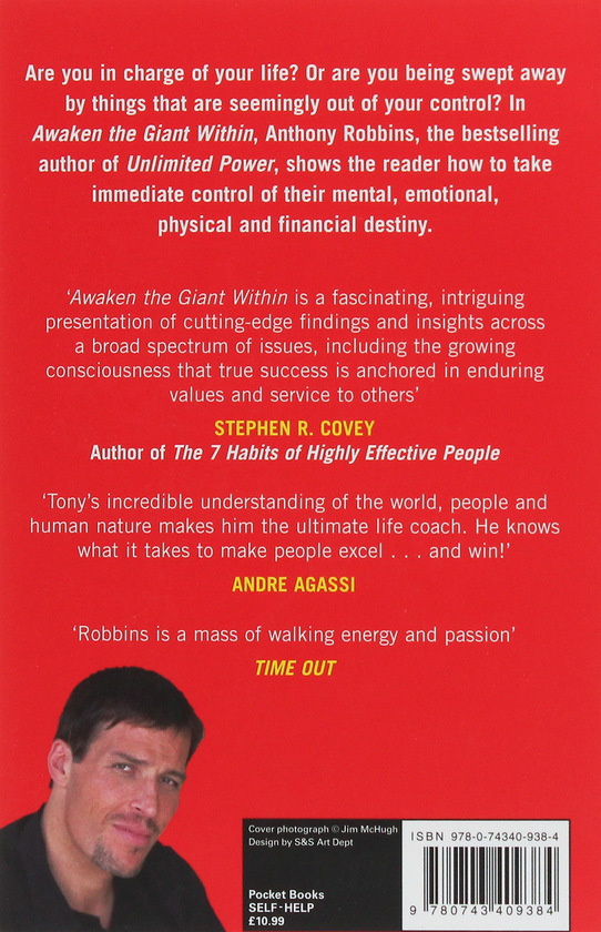 Бумажная книга «Awaken The Giant Within», автор Энтони Роббинс - фото №1