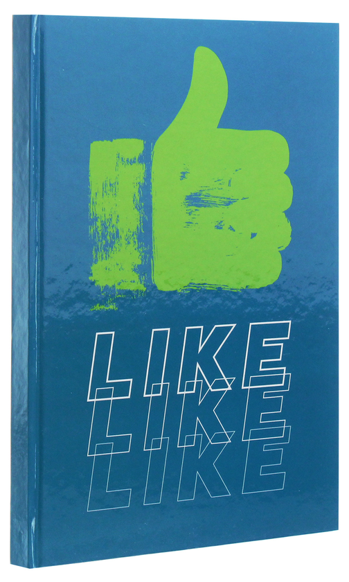 Паперова книга «Like. Блокнот для записів А5» - фото №1