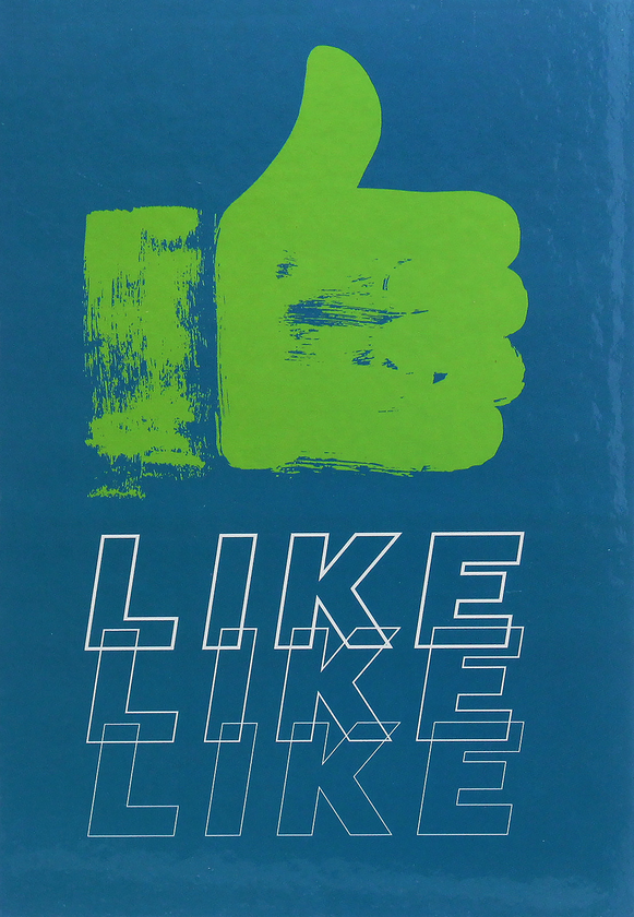 Паперова книга «Like. Блокнот для записів А5» - фото №1