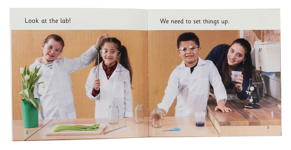 Паперова книга «Look at the shoots! Collins Big Cat Phonics for Letters and Sounds. Band 02b/Red B», автор Клер Велш - фото №1