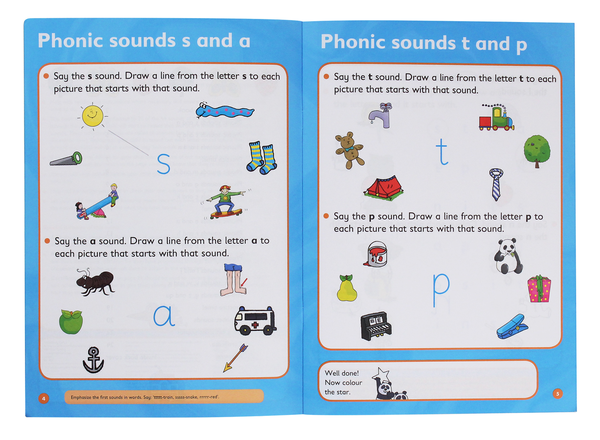 Бумажная книга «First Phonics Ages 3-4. Prepare for Preschool with easy home learning» - фото №1