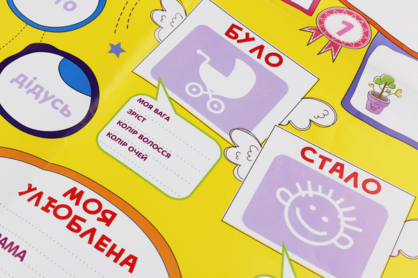 Паперова книга «Мій рік. Плакат до Дня народження» - фото №1