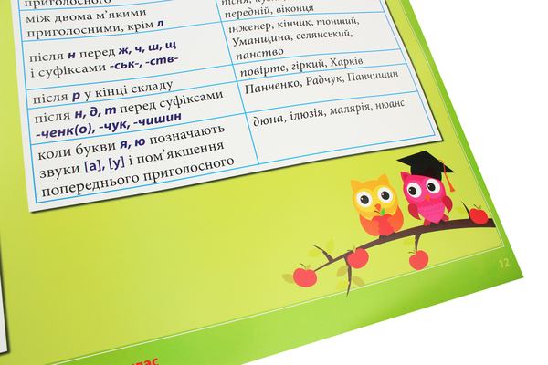 Бумажная книга «Українська мова. Комплект навчальних плакатів (+ Методичні рекомендації + Диск із презентаціями). 5 клас» - фото №1
