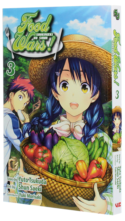 Бумажная книга «Food Wars! Shokugeki no Soma. Volume 3», авторов Юто Цукуда, Юки Морисаки - фото №1