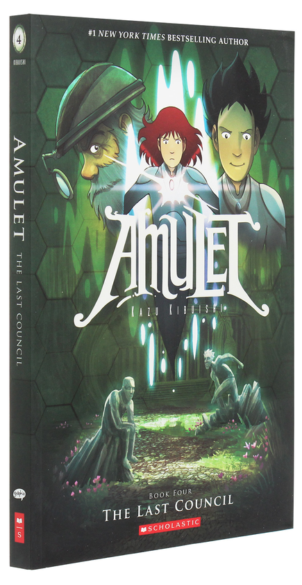 Бумажная книга «Amulet. The Last Council», автор Кадзу Кибуиси - фото №1
