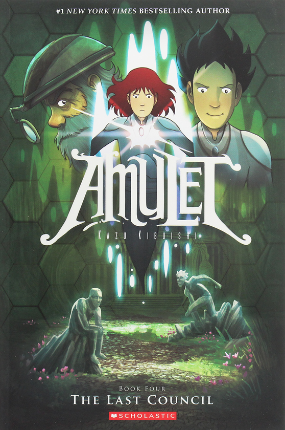 Бумажная книга «Amulet. The Last Council», автор Кадзу Кибуиси - фото №1