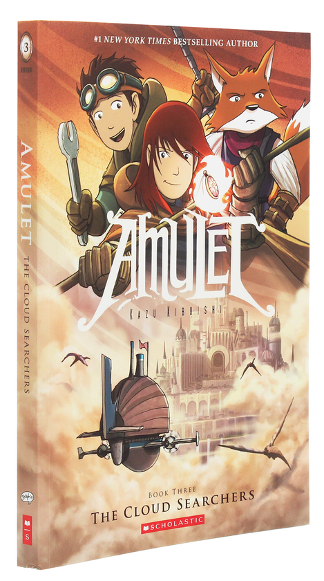 Бумажная книга «Amulet. The Cloud Searchers», автор Кадзу Кибуиси - фото №1